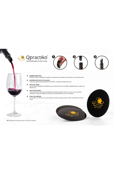 Disco Antigoteo Black "Pack 5 Unidades"